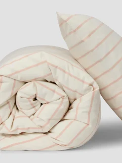 Blush Pink Slumber Stripe Kids Cotton Bedding Set