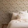 Cream Blush Field Rose Wallpaper