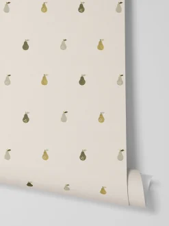 Cream Pears Wallpaper
