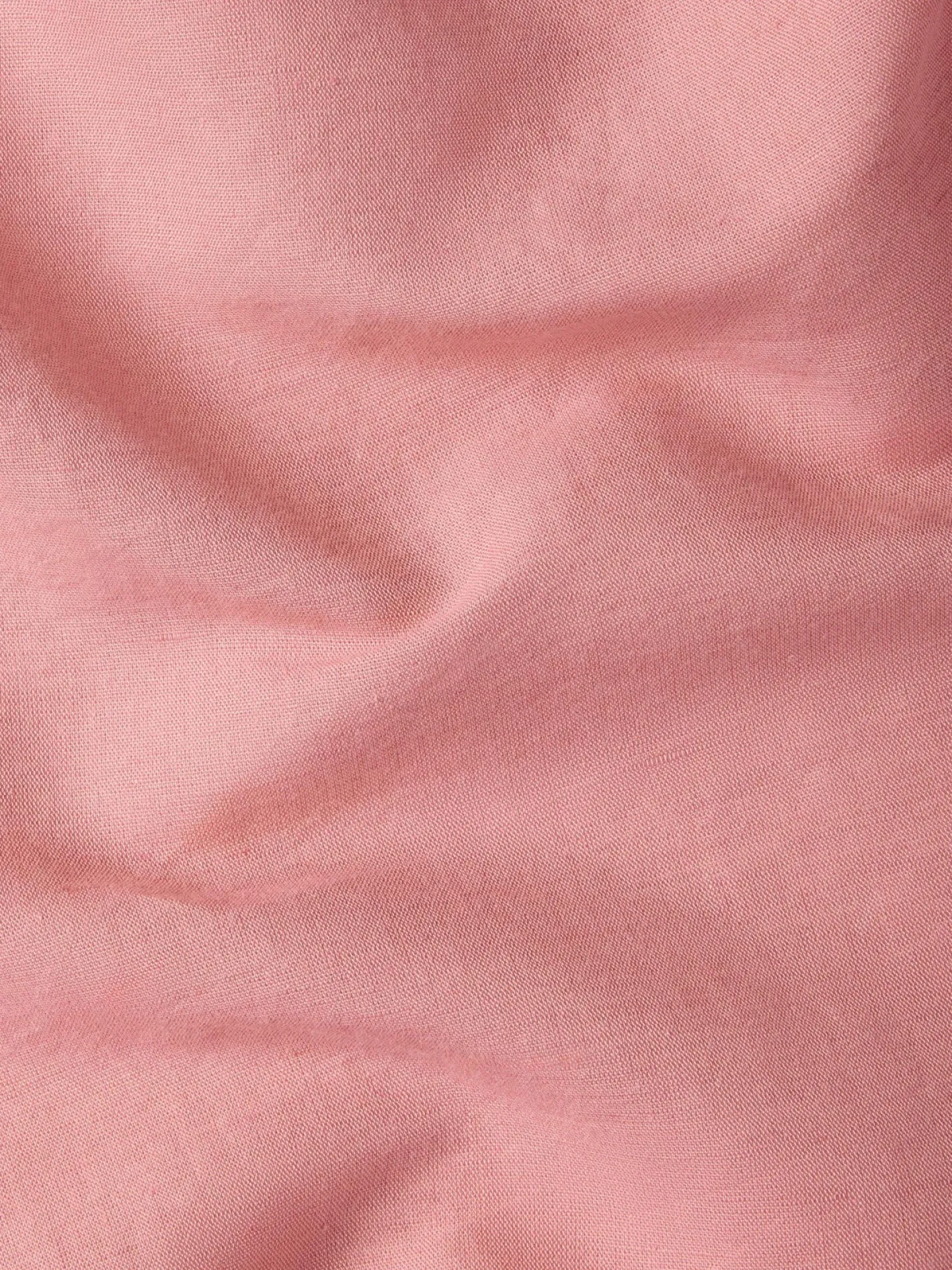 Dusty Pink Linen Blend Flat Sheet