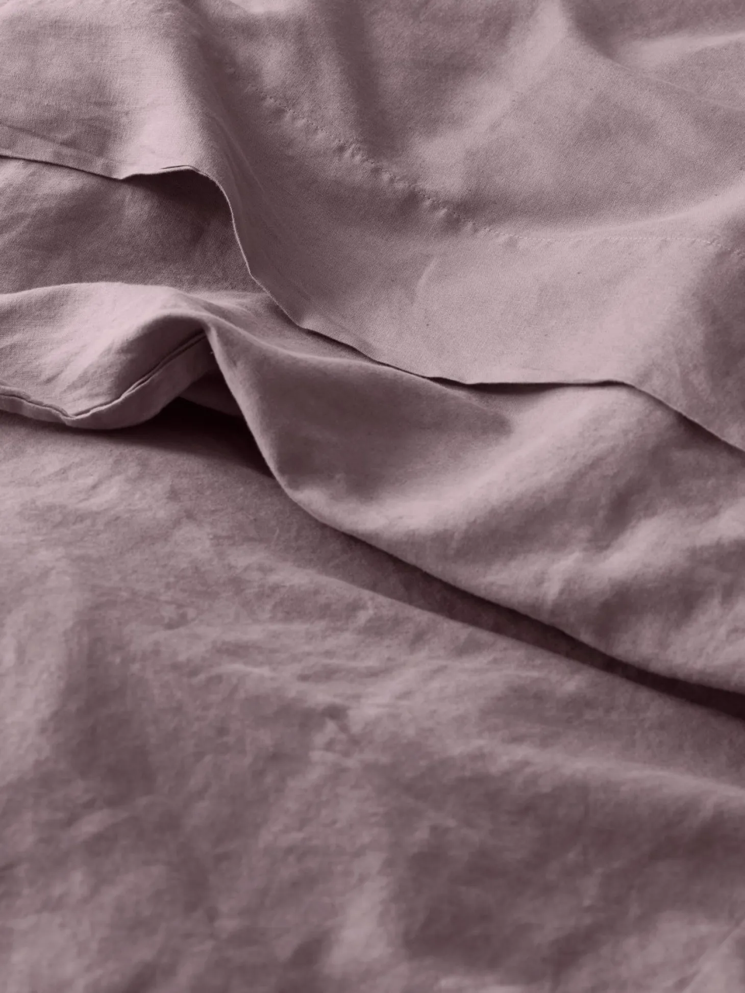 Elderberry Linen Blend Flat Sheet