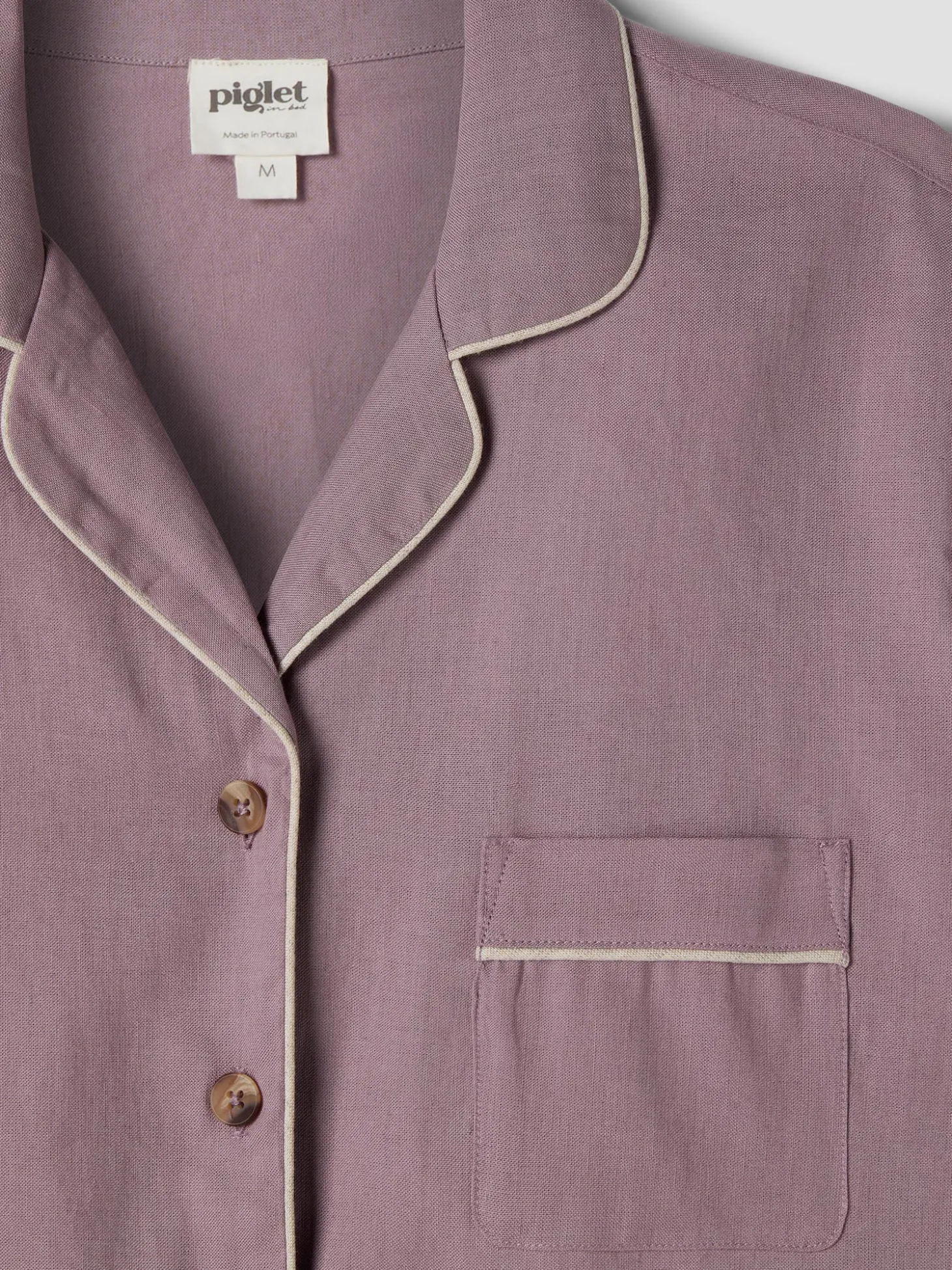Elderberry Linen Blend Pajama Set