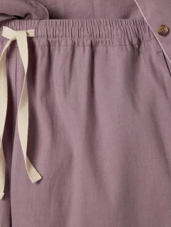 Elderberry Linen Blend Pajama Set