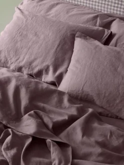 Elderberry Linen Blend Pillowcase (Pair)