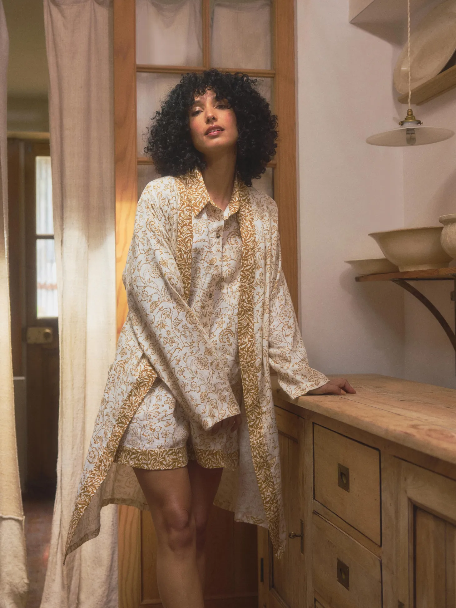 Ernest White Middlemore Linen Robe