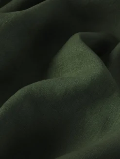 Fern Green 100% Linen Pillowcases (Pair)