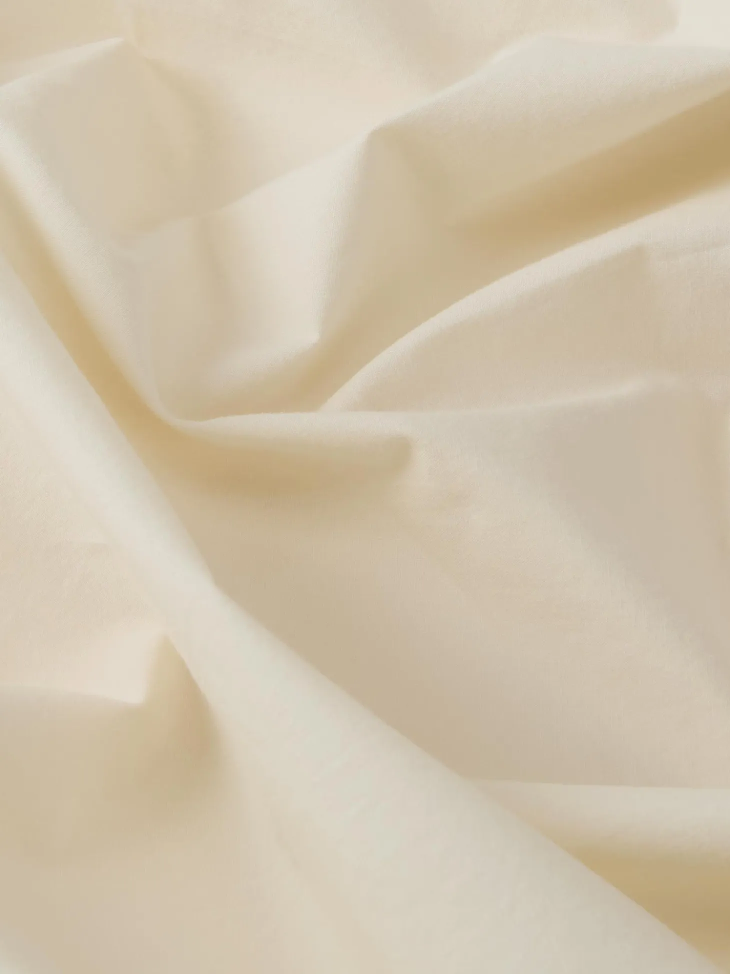 Mindful Cream Washed Cotton Percale Pillowcases (Pair)