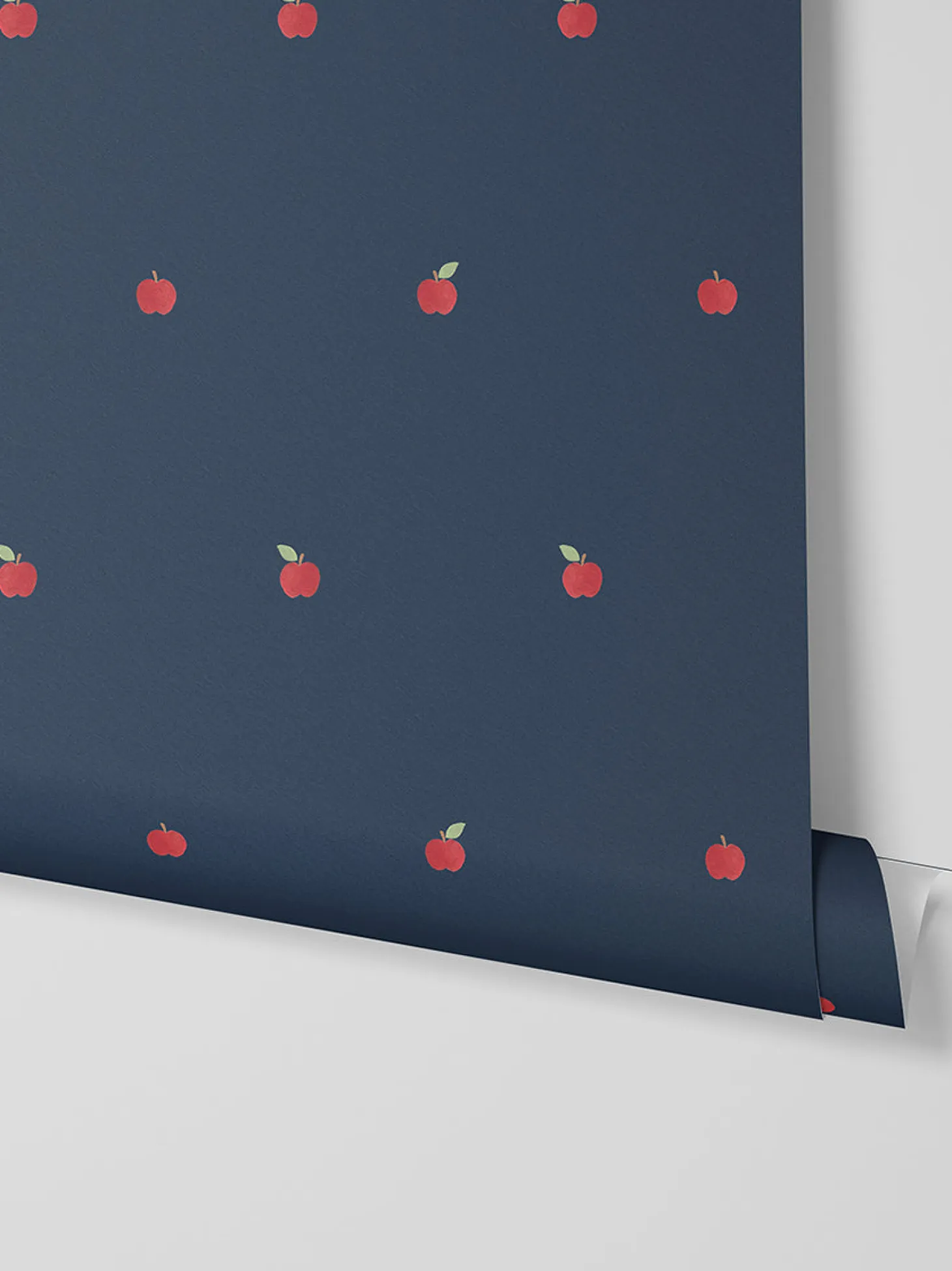 Moonlit Blue Apple Wallpaper