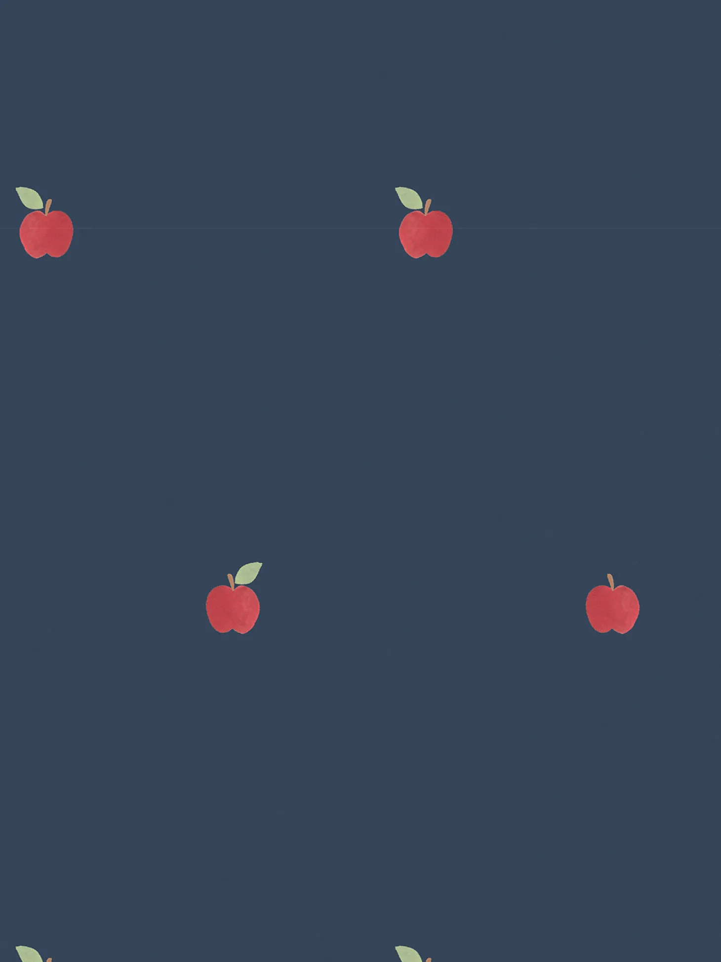 Moonlit Blue Apple Wallpaper