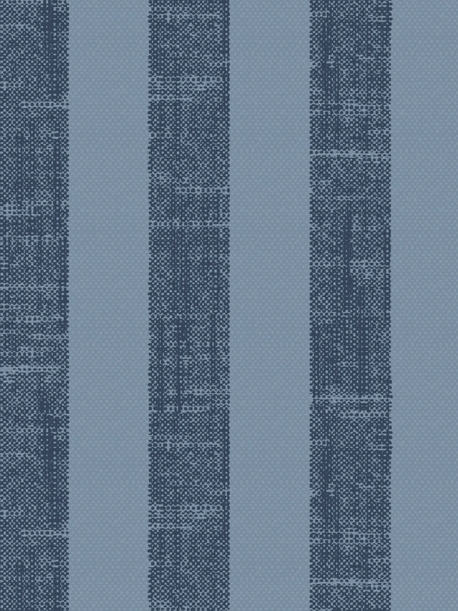 Navy Pembroke Stripe Wallpaper