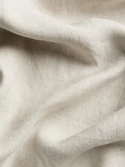 Oatmeal Linen Blend Curtain (Pair)