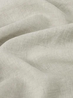 Oatmeal Linen Blend Duvet Cover
