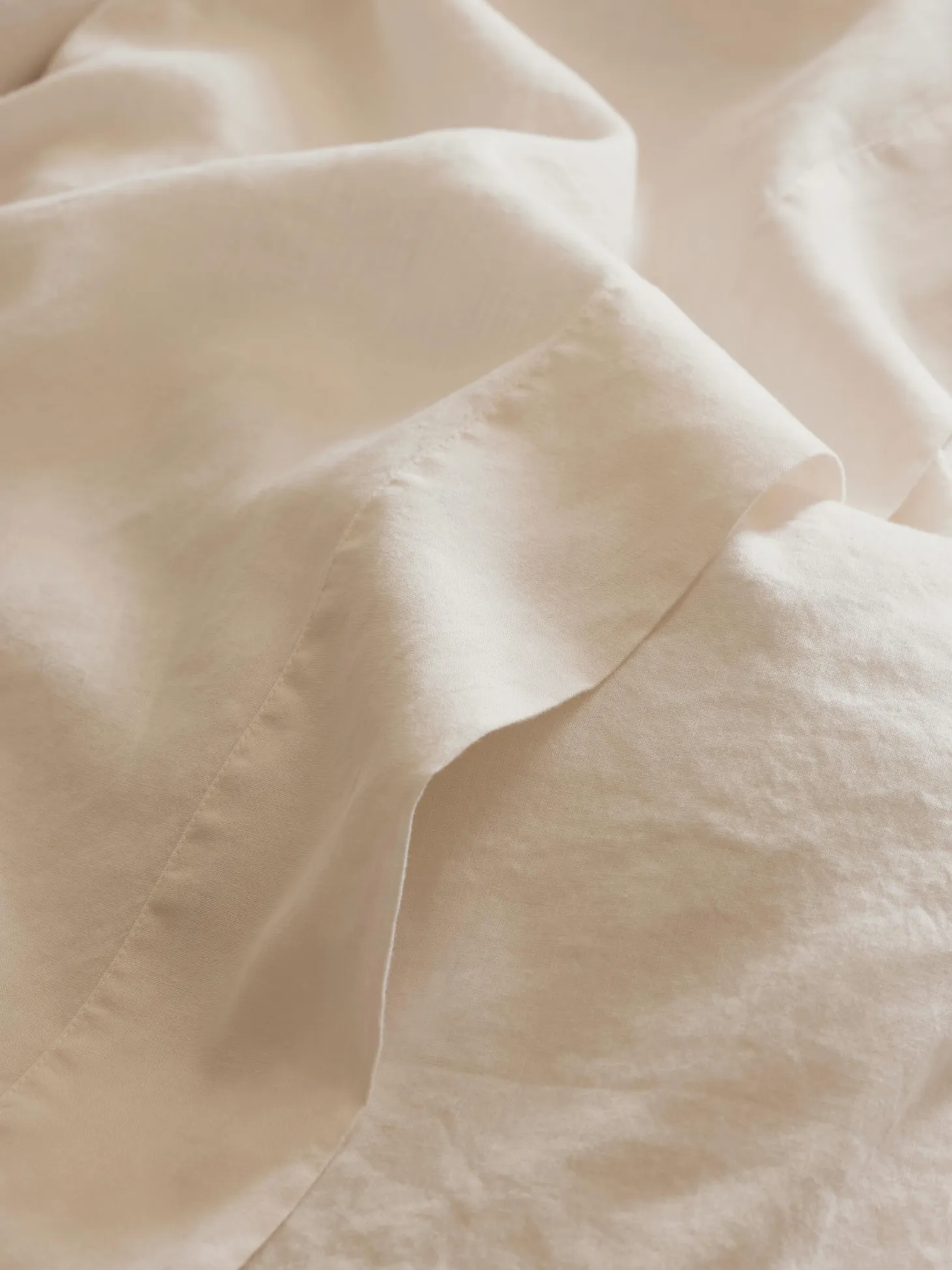Pearl Linen Blend Flat Sheet