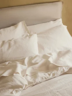 Pearl 100% Linen Pillowcases (Pair)