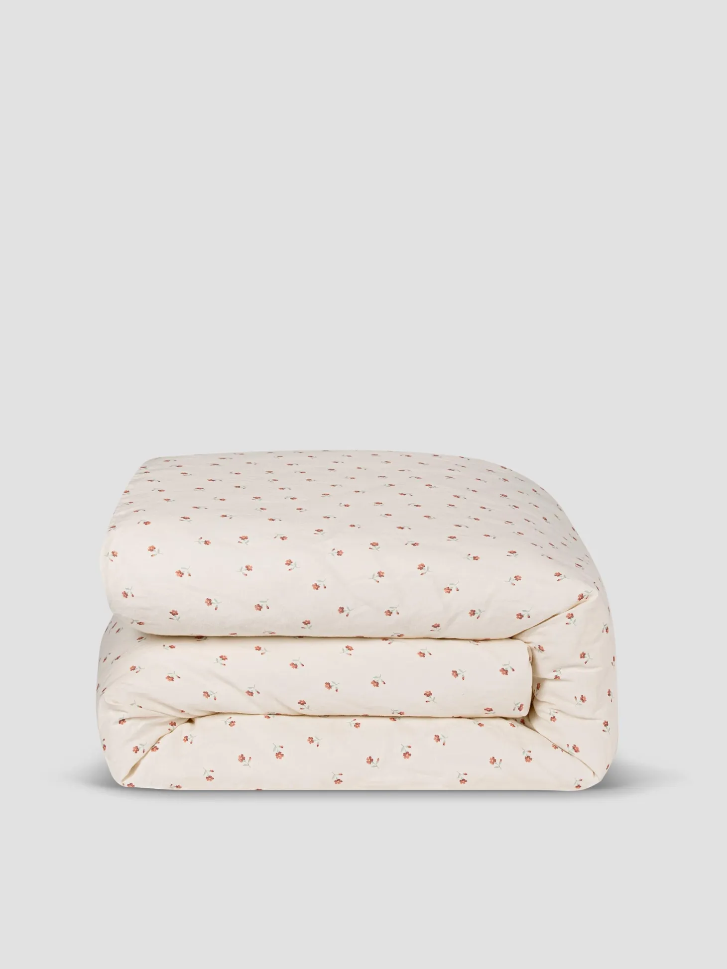 Pearl Posy Bud Linen Blend Duvet Cover