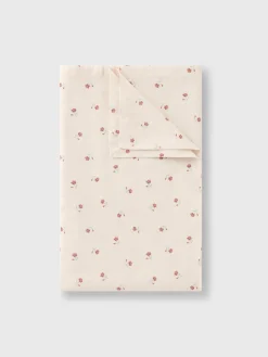 Pearl Posy Bud Linen Blend Table Runner