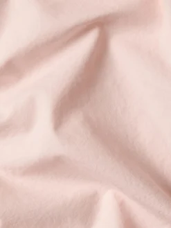 Poetic Pink Washed Cotton Percale Duvet Cover