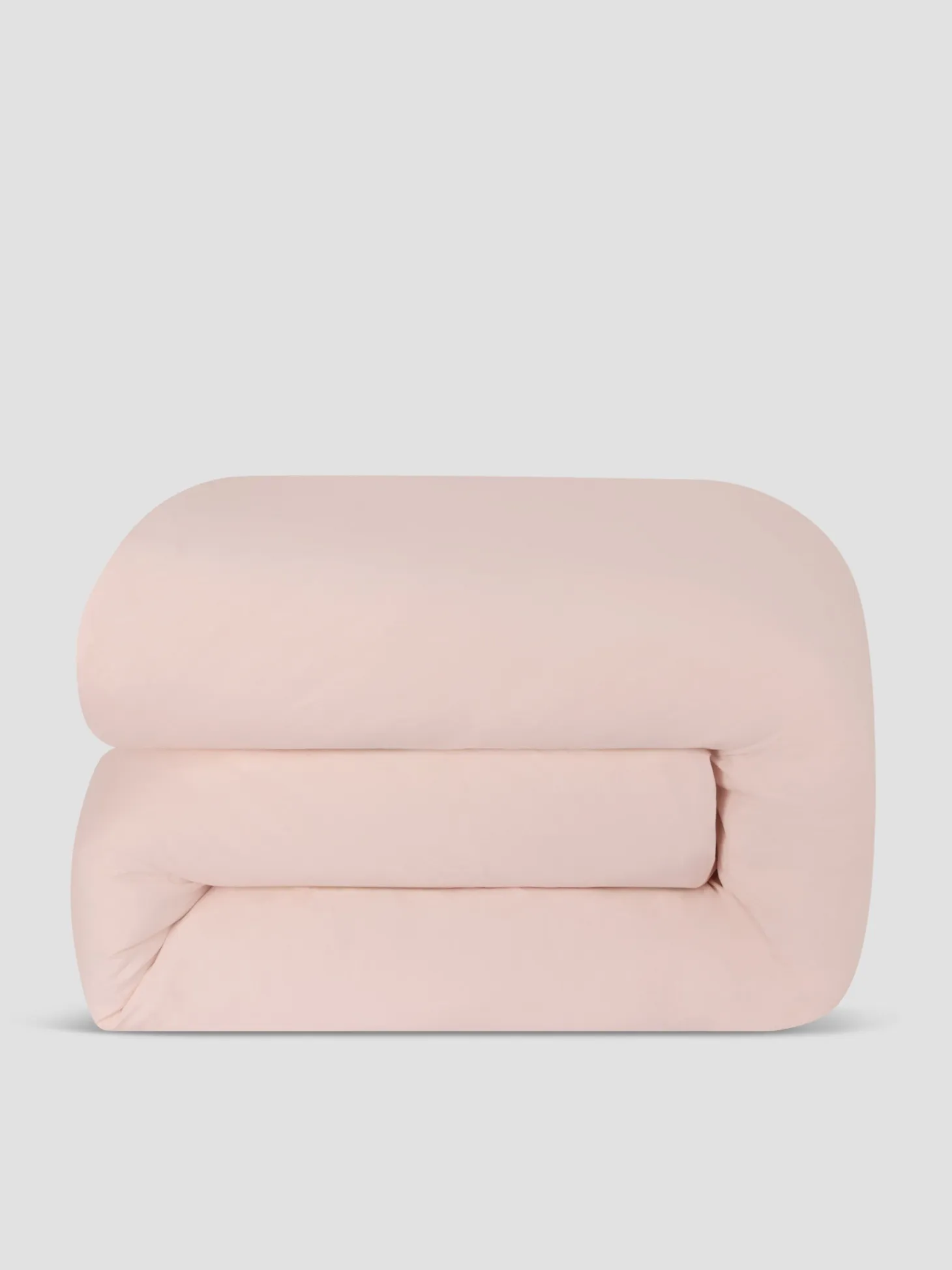 Poetic Pink Washed Cotton Percale Duvet Cover