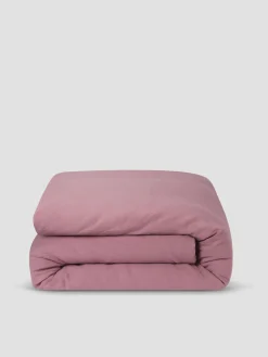 Raspberry 100% Linen Duvet Cover