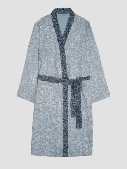 River Wandle Middlemore Linen Robe