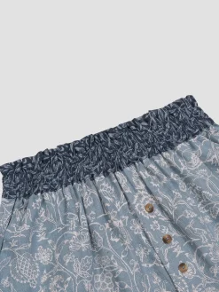 River Wandle Middlemore Linen Women’s Pajama Shorts Set