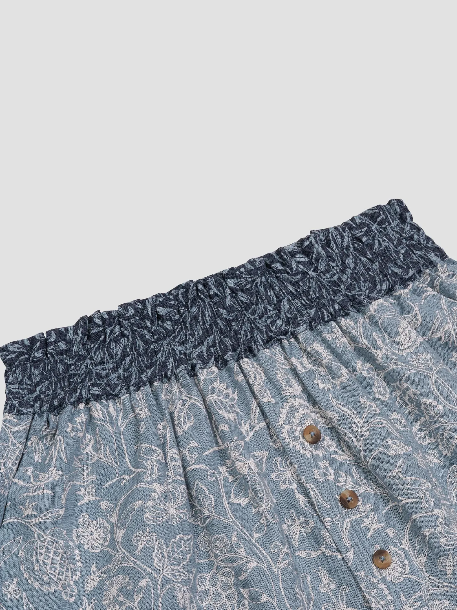 River Wandle Middlemore Linen Women’s Pajama Shorts Set