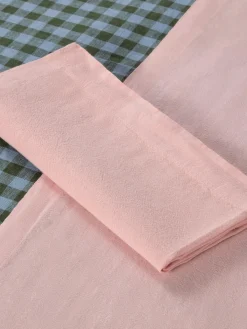 Rose Linen Blend Napkins Set of 4