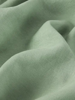 Sage Green Linen Blend Duvet Set