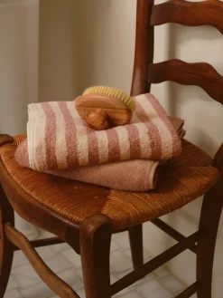 Sand Shell Fringe Edge Cotton Towels