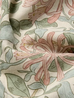 Soft Sage Honeysuckle Linen Blend Pillowcases (Pair)