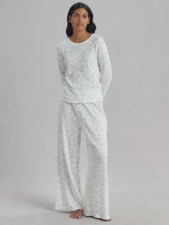 Spring Sprig Pointelle Pants
