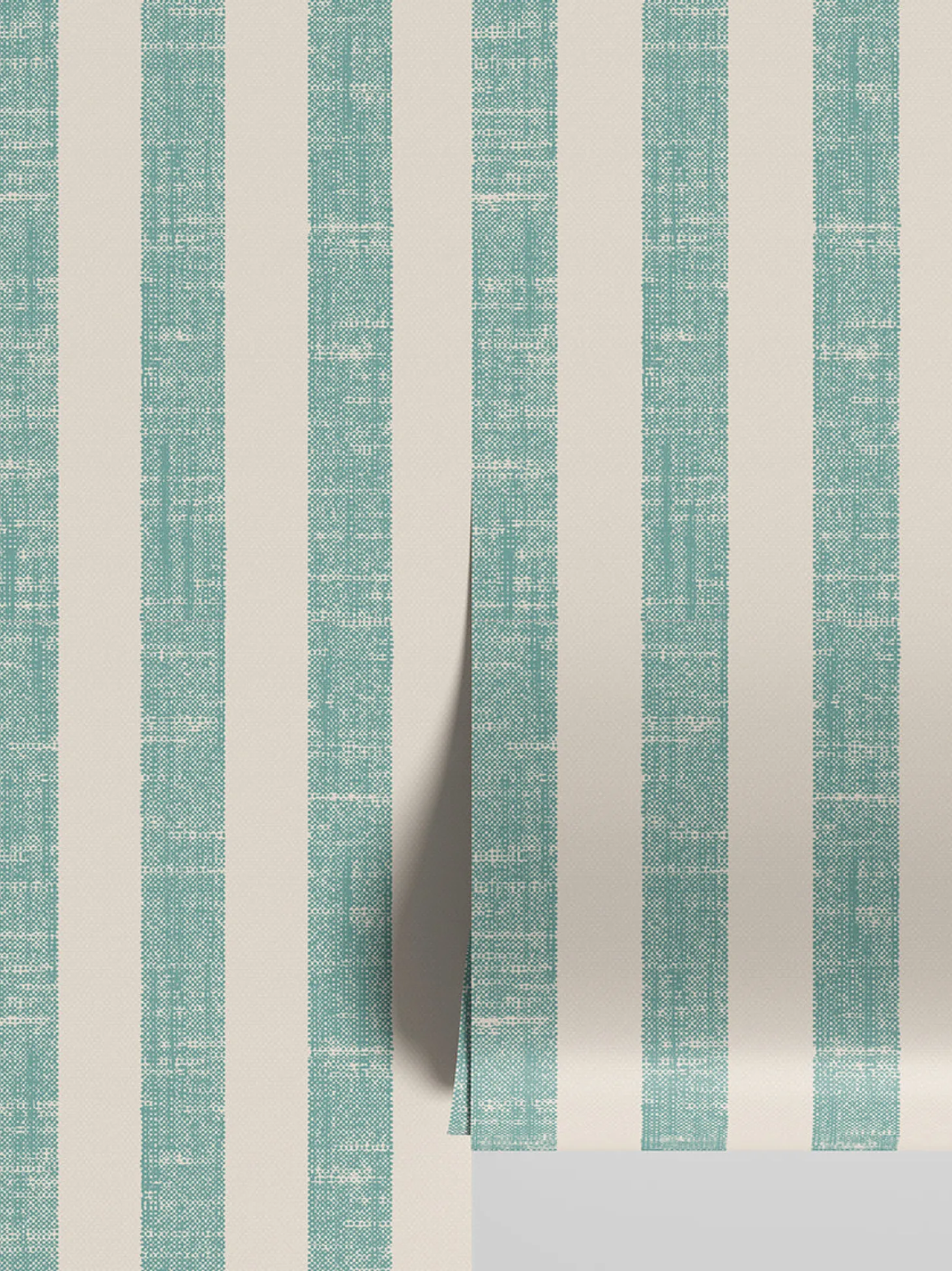 Wasabi Pembroke Stripe Wallpaper