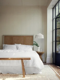 White 100% Linen Duvet Cover