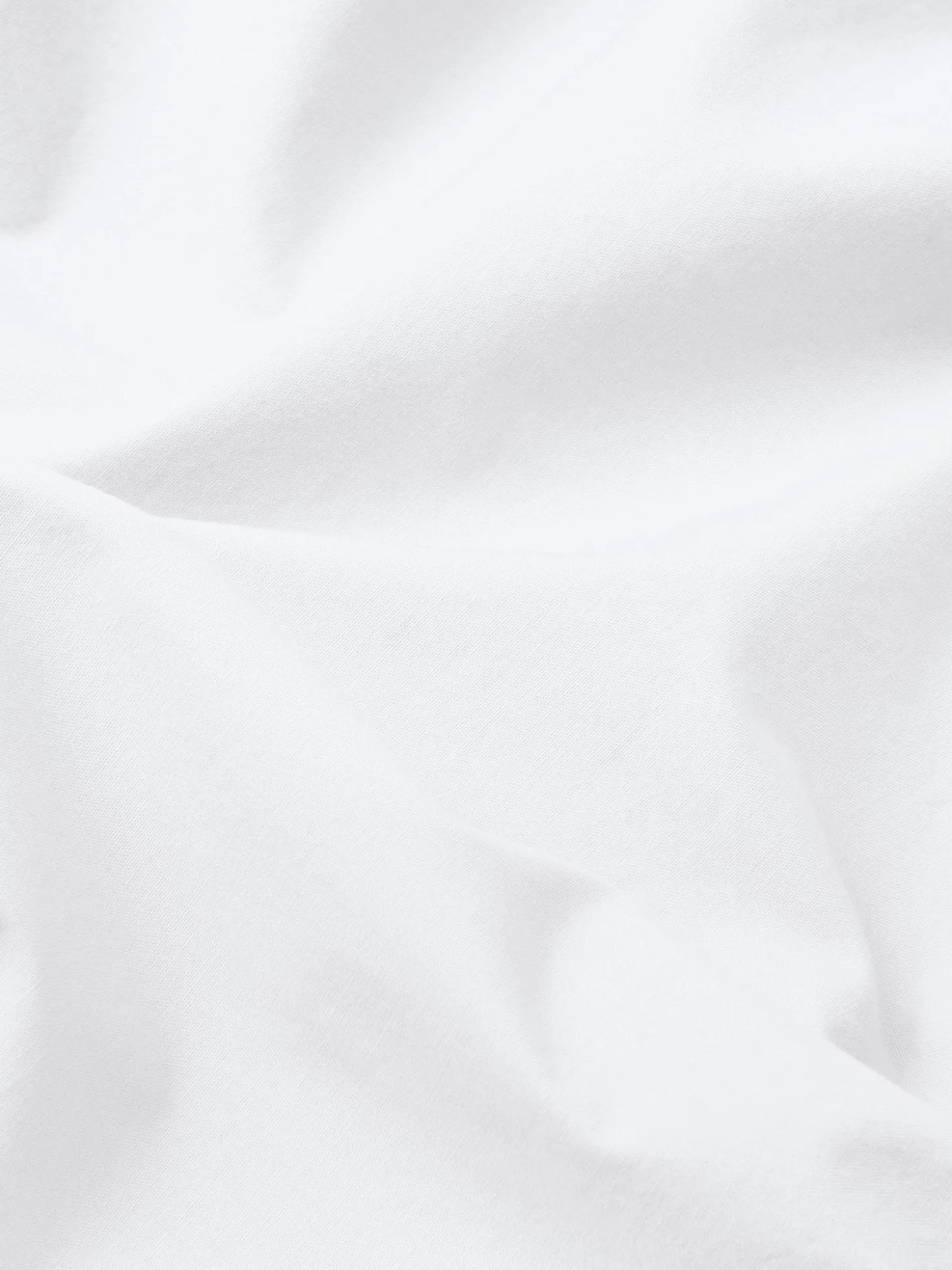 White Washed Cotton Percale Duvet Cover